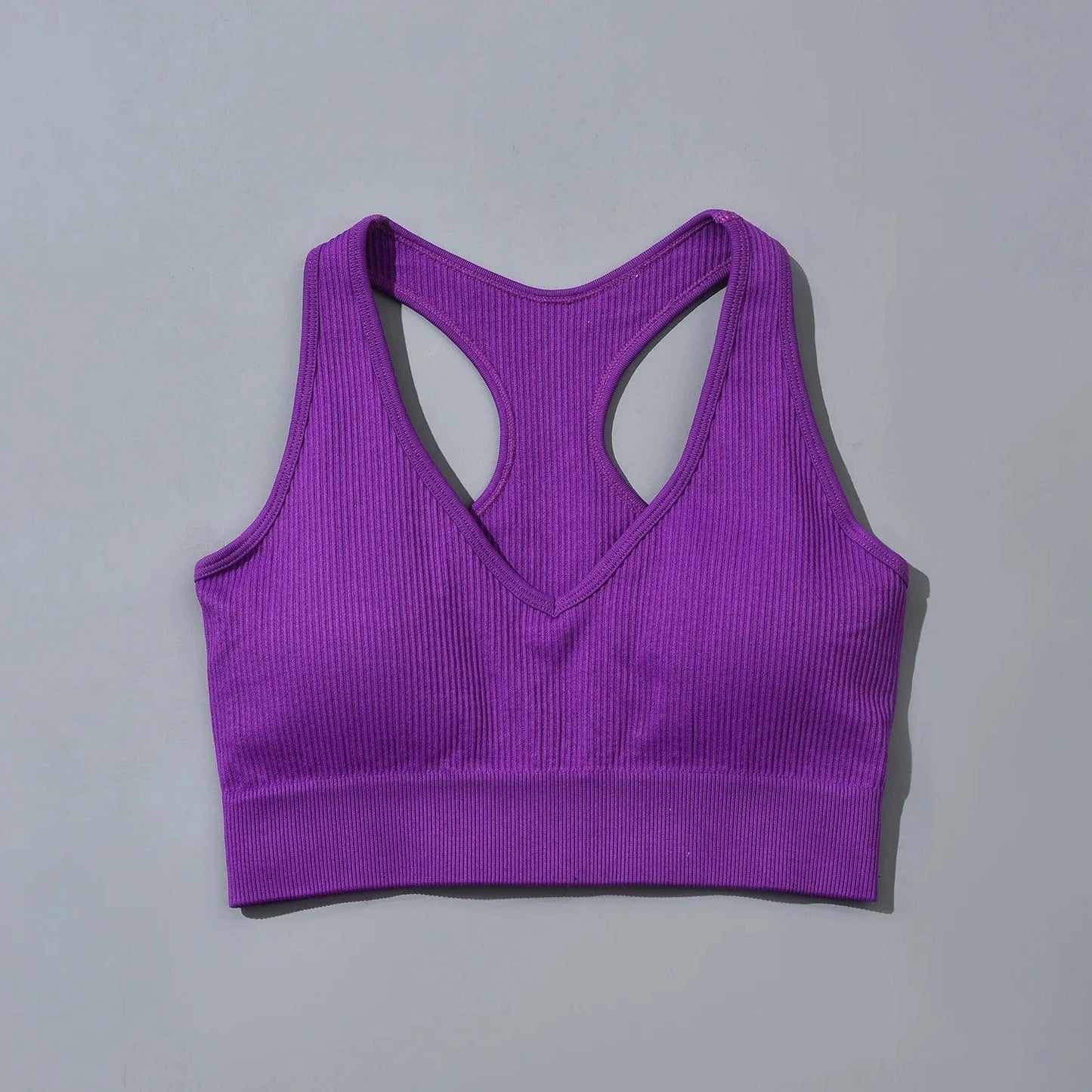 INS Hot Custom V Neck Bra Breathable Legging Set Gym Active Yoga Fitness Workout Seamless Women Sets