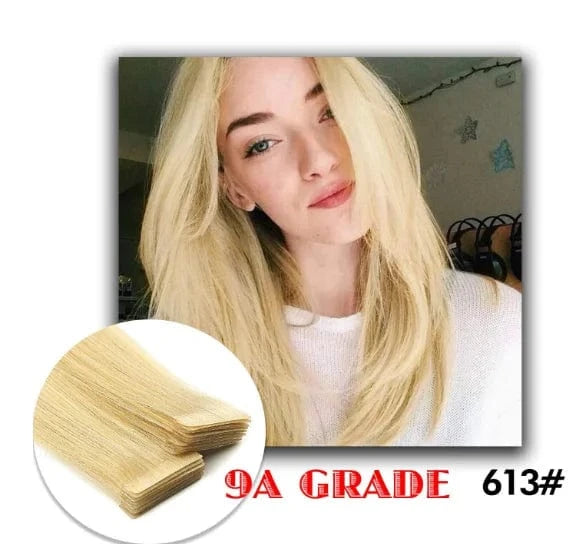 invisible handtied tape in hair extension products factory direct sell