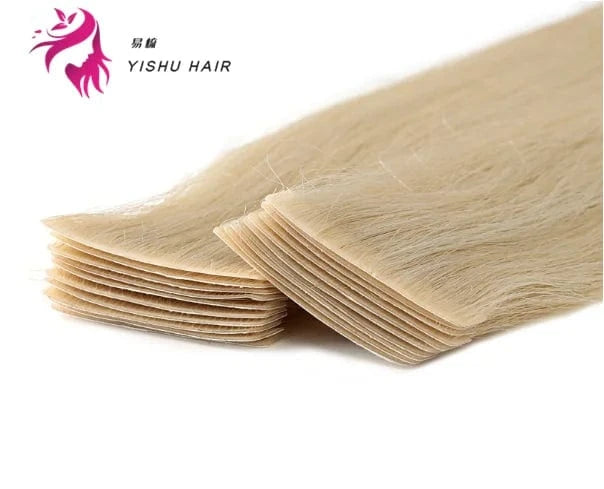 invisible handtied tape in hair extension products factory direct sell