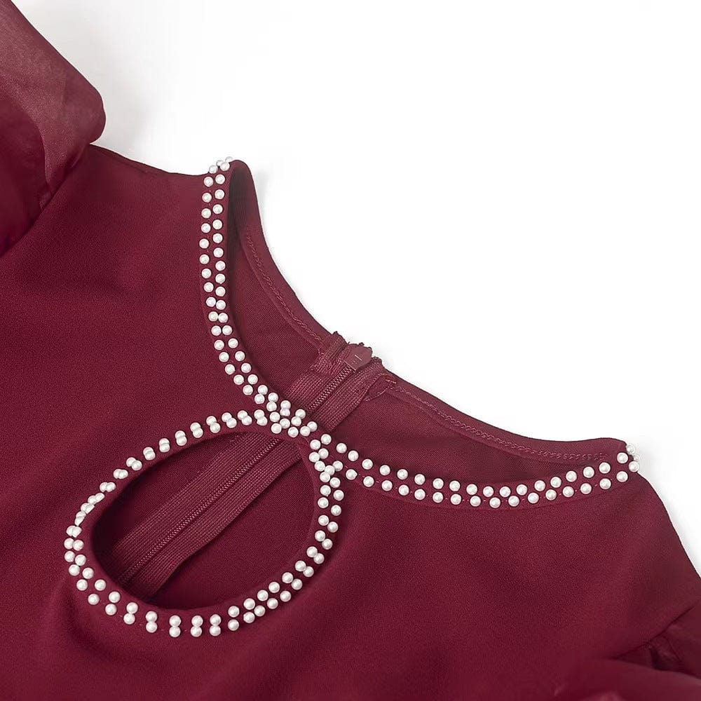 J&H 2023 new arrivals two tone loose maxi dress women v neck robes summer trendy kaftan dress free size