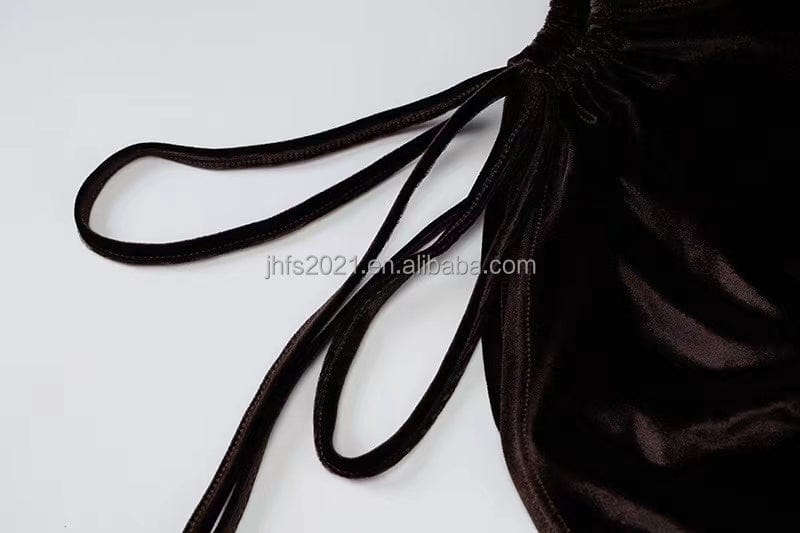 J&H fashion sexy hot sale long sleeve high collar turtle neck bandeau see-through one piece jumpsuit mesh bodysuit club wear