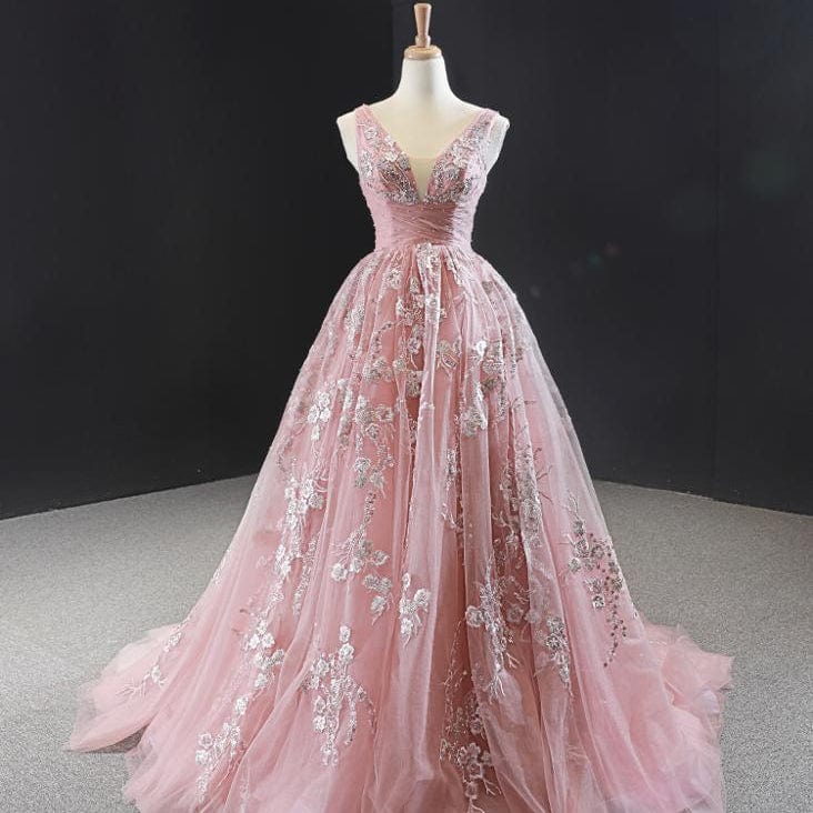 Jancember RSM66971 Fashion Design Satin Women A-line Party Sexy Lace Ladies Evening Dress