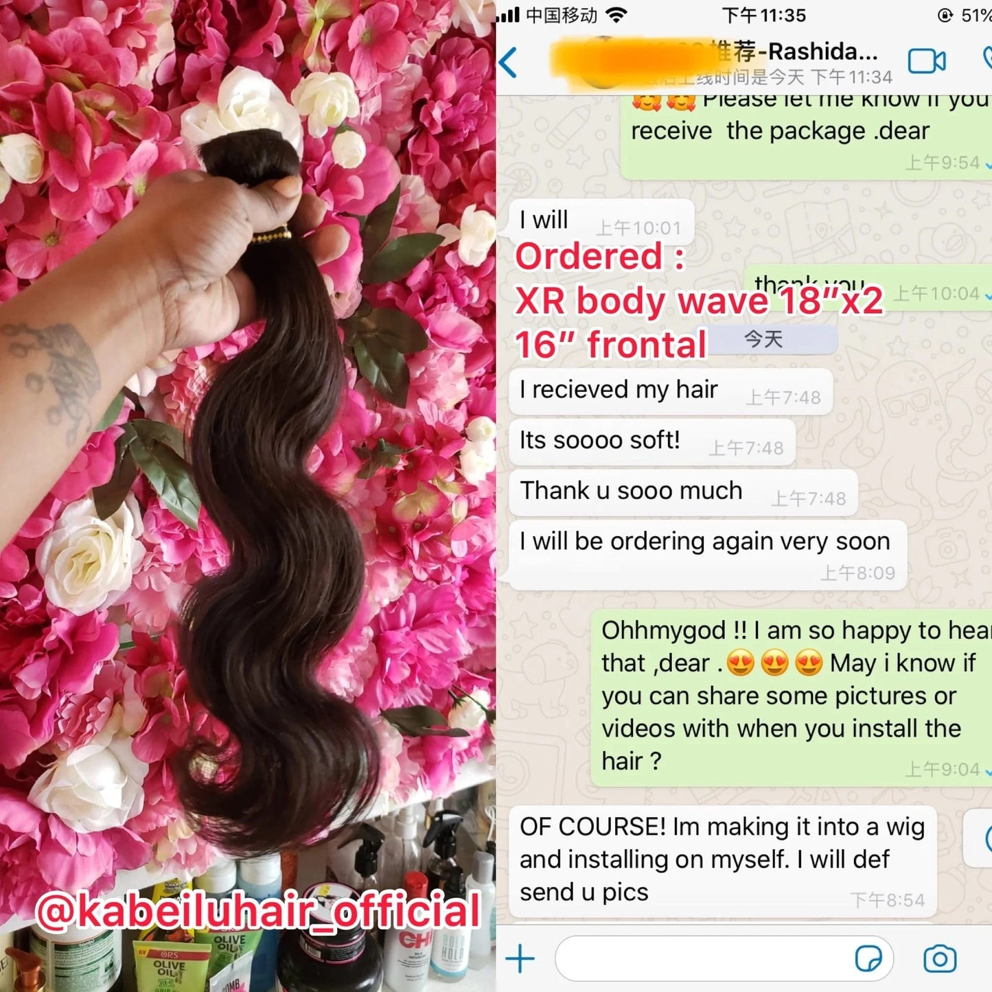 KBL hair company, 100% unprocessed Brazilian human hair bundle, wholesale bundles human hair products