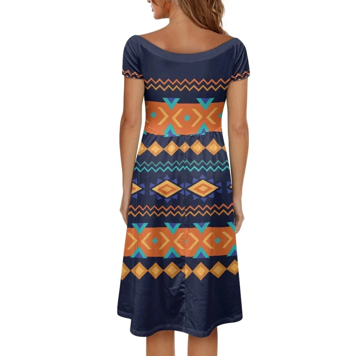 Khaki African Art Women's Vintage Ruffle Floral Flared A Line Swing Casual Cocktail Girls Party Dress for Women Evening Elegance