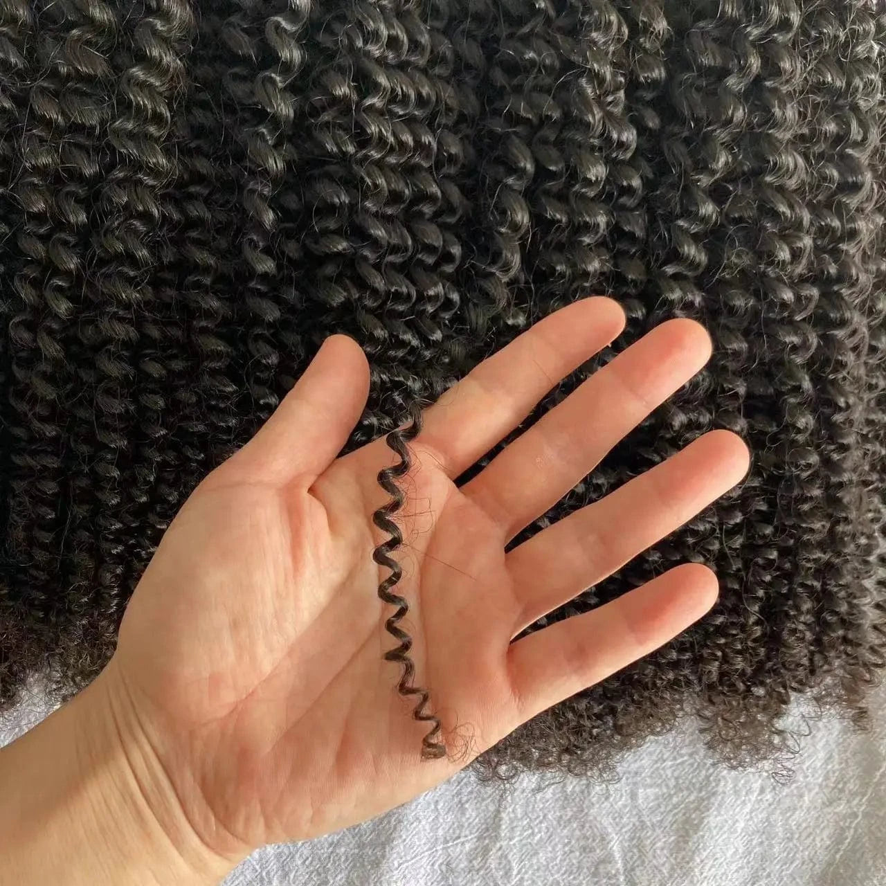 Kinky Curly Human Hair Bundles Extensions 100g Afro Kinky Curly Human Hair Bulk For Braiding No Weft For Black Women