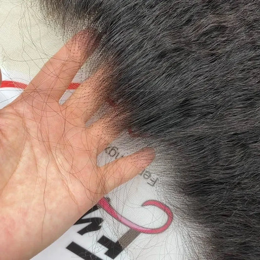 kinky straight  Wholesale 2x6 4x4 5x5 6x6 7x7 13x4  13x6 perruque hd lace frontal and hd lace closure