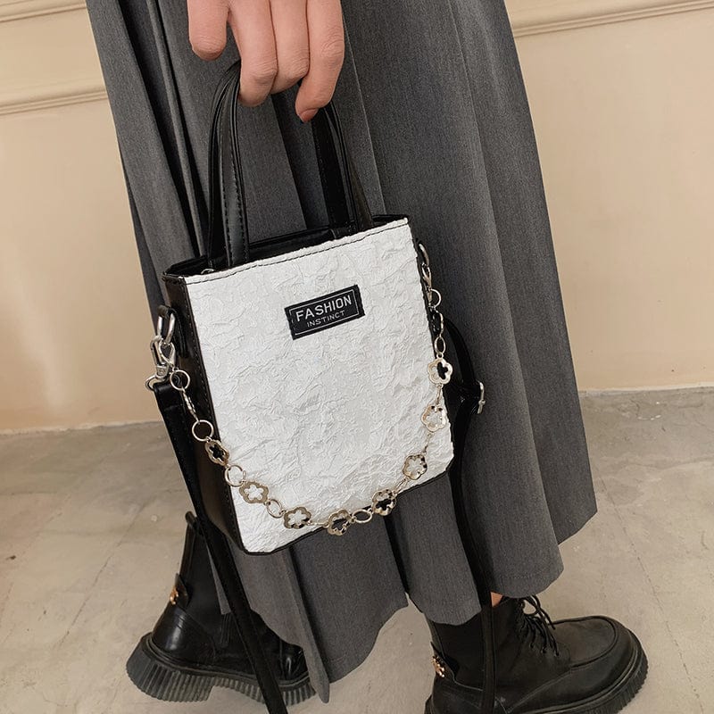 Korean Style Small Tote Handbag 2022 Girls Cute Tote Purses Woman Fashion Small Hand Bag For Young Lady