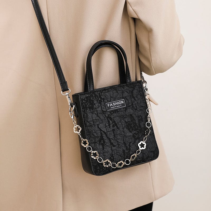 Korean Style Small Tote Handbag 2022 Girls Cute Tote Purses Woman Fashion Small Hand Bag For Young Lady