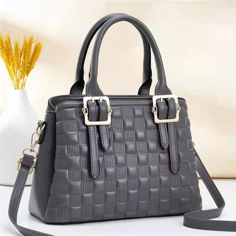 L / Gray 2022 New fashion Large capacity ladies shoulder bag Factory wholesale cross body bag leather commuting women hand bags handbags