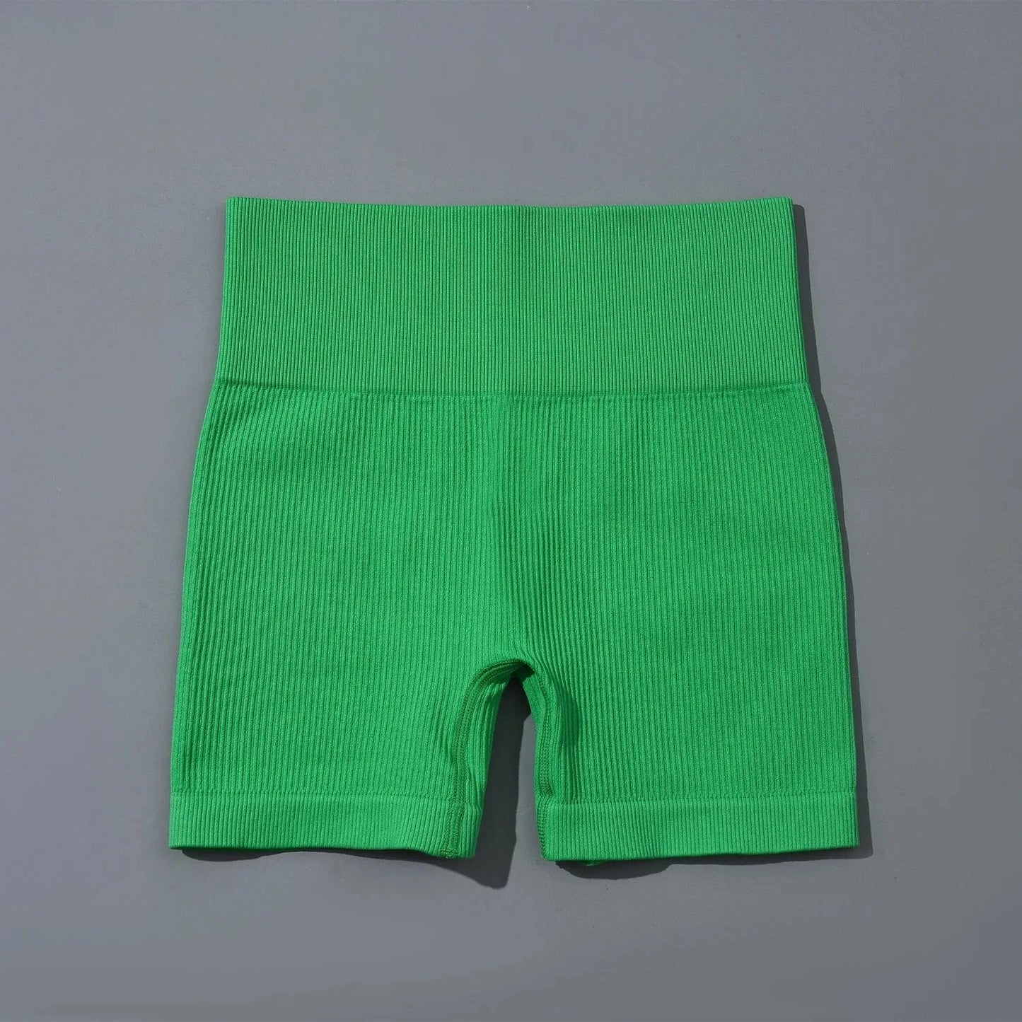 L / green shorts INS Hot Custom V Neck Bra Breathable Legging Set Gym Active Yoga Fitness Workout Seamless Women Sets