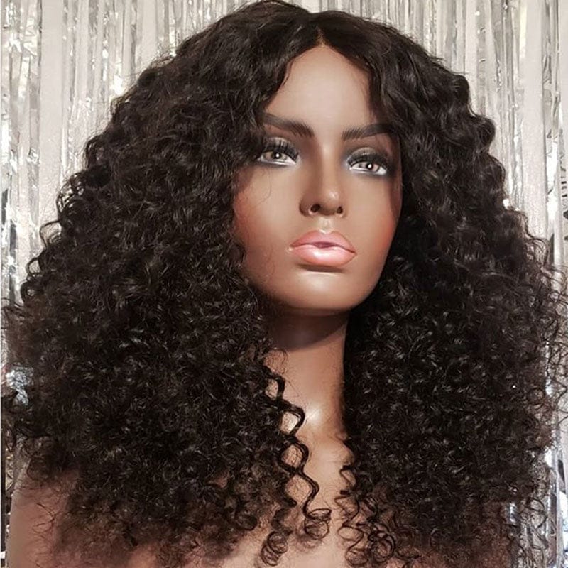 Lace Frontal Wigs for Women Deep Curly Lace Front Human Hair Wigs Transparent Deep Wave Brazilian Hair Swiss Lace Long 150% 180%