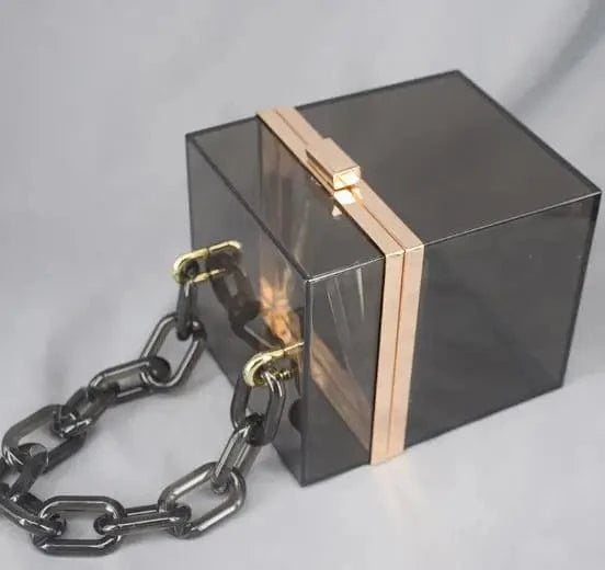 Ladies acrylic clutch evening bag  Acrylic Clutches and Purses  fashion luxury designer Hand bag for party