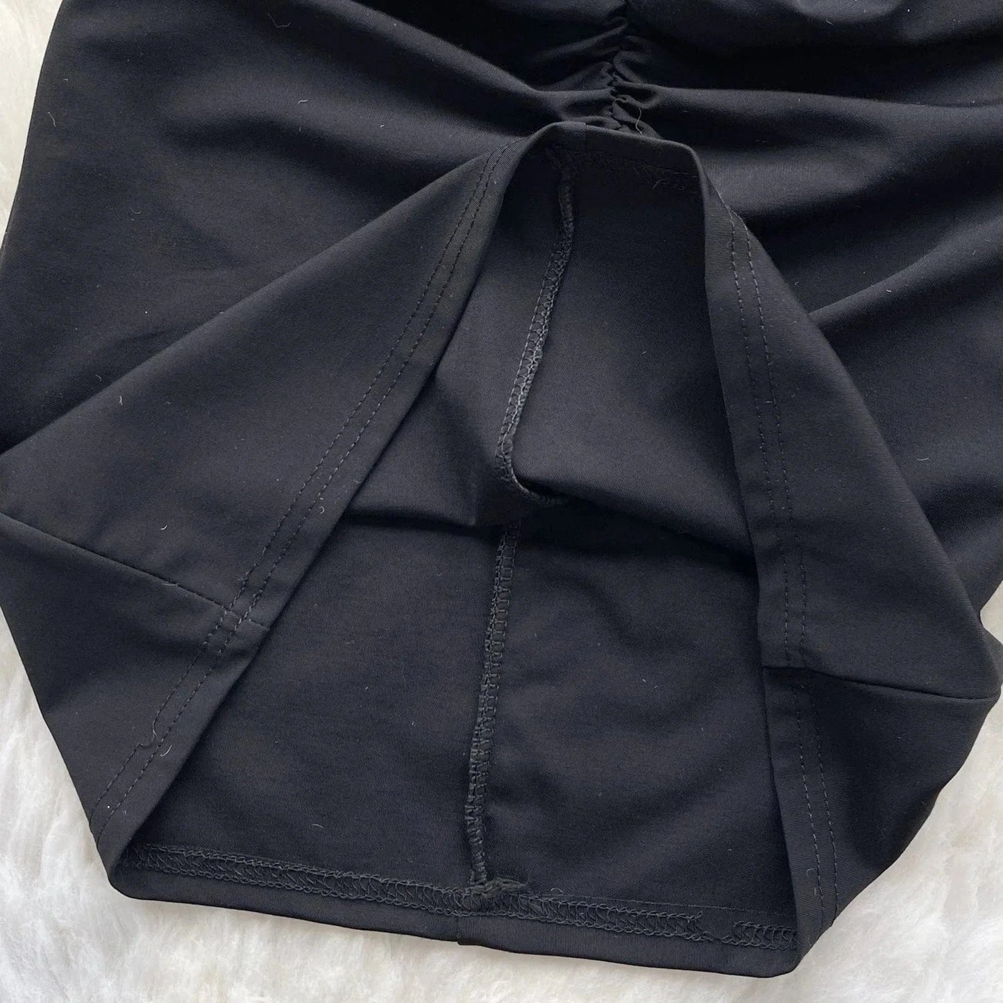 Ladies Hot Sale Casual Mid-length Dress Women's Summer New Style Fashion Off-the-shoulder Dress