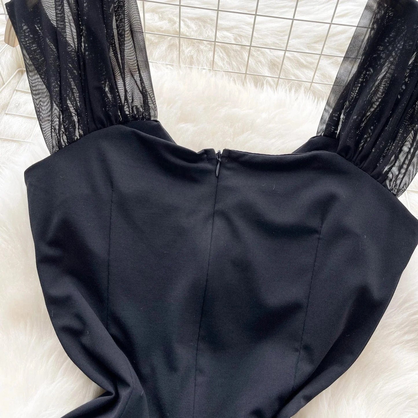 Ladies Hot Sale Casual Mid-length Dress Women's Summer New Style Fashion Off-the-shoulder Dress