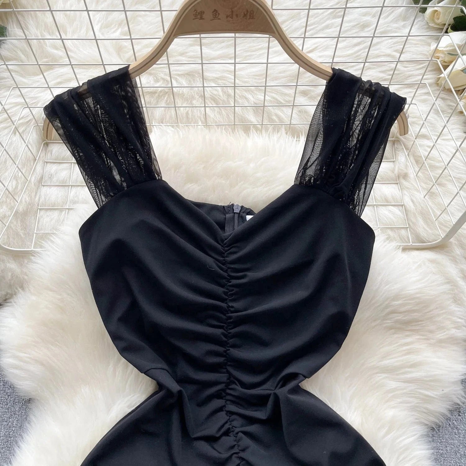 Ladies Hot Sale Casual Mid-length Dress Women's Summer New Style Fashion Off-the-shoulder Dress