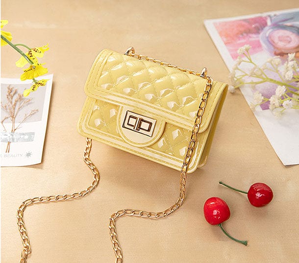 Ladies new pink red transparent colorful purses and bags mini handbag jelly shoulder bag bags for women girls