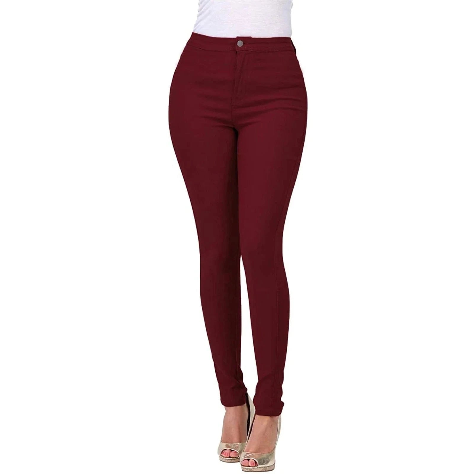 Ladies Slim Fit Skinny Stretch Denim Trousers Women'S Jeans Pants & Trousers