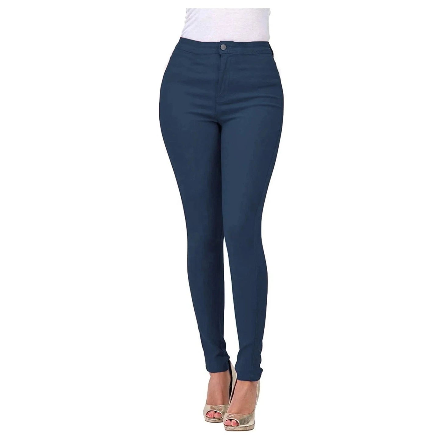 Ladies Slim Fit Skinny Stretch Denim Trousers Women'S Jeans Pants & Trousers