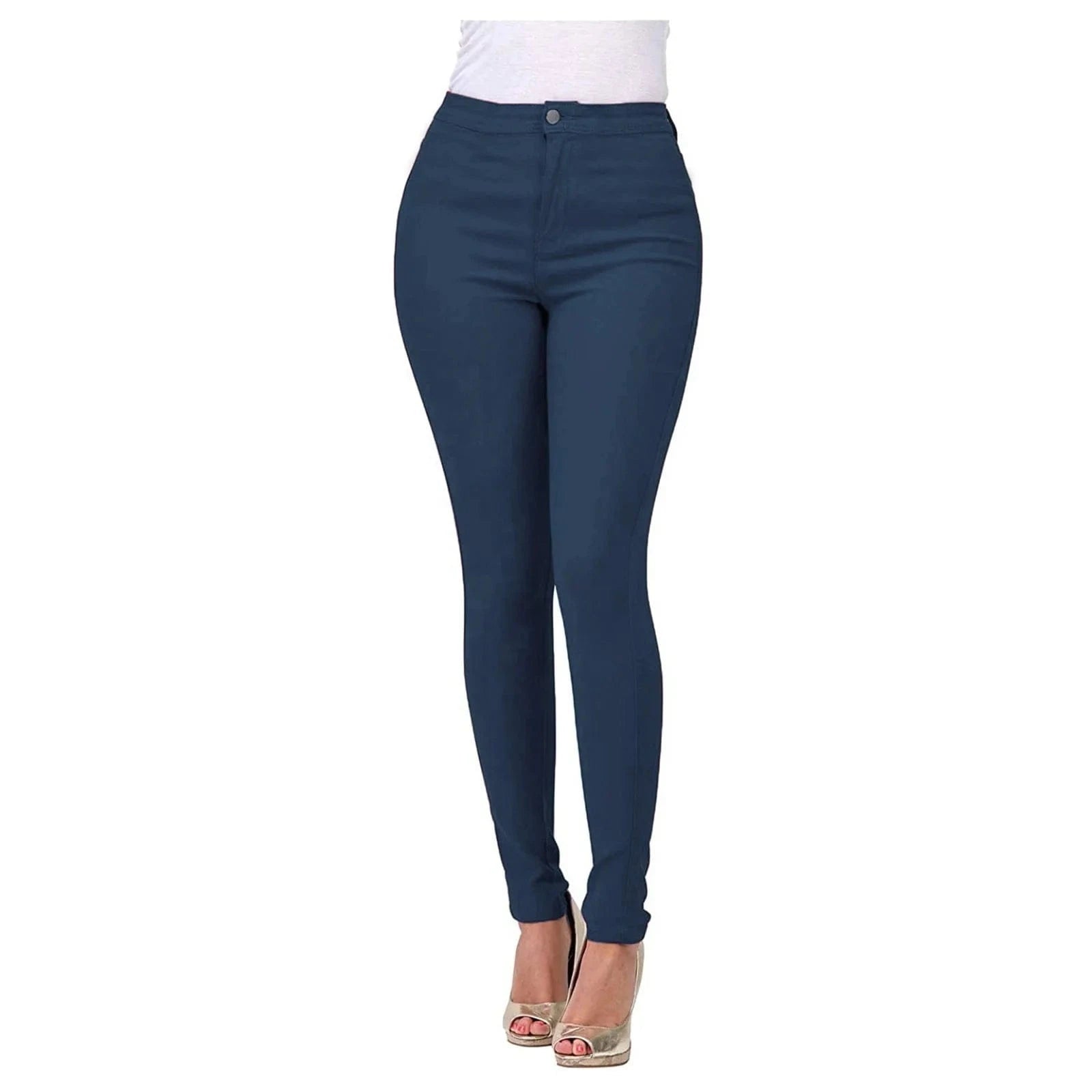 Ladies Slim Fit Skinny Stretch Denim Trousers Women'S Jeans Pants & Trousers
