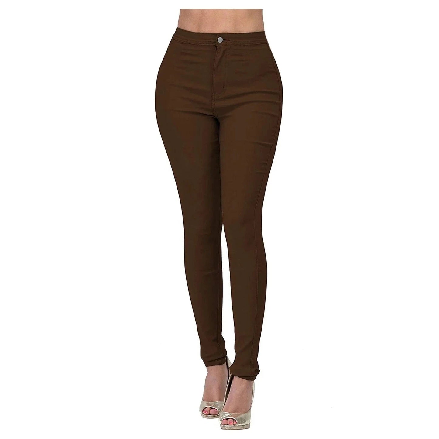Ladies Slim Fit Skinny Stretch Denim Trousers Women'S Jeans Pants & Trousers