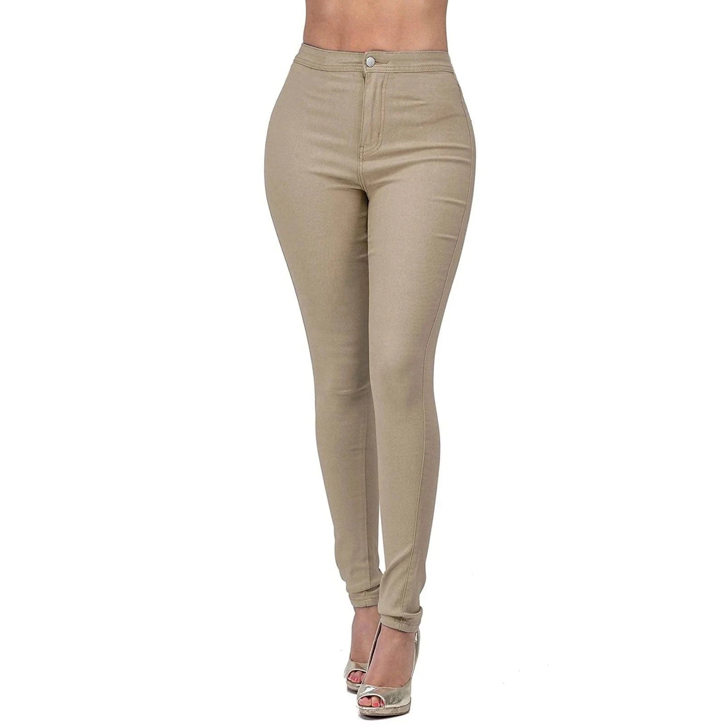 Ladies Slim Fit Skinny Stretch Denim Trousers Women'S Jeans Pants & Trousers