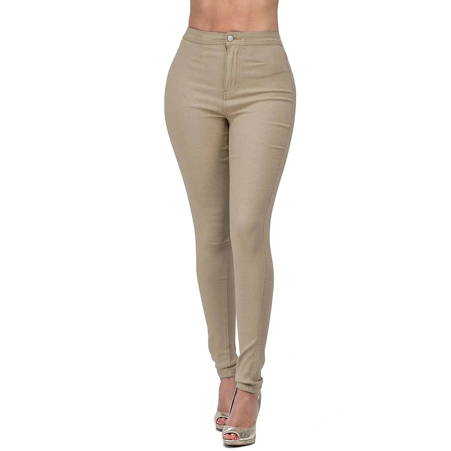 Ladies Slim Fit Skinny Stretch Denim Trousers Women'S Jeans Pants & Trousers