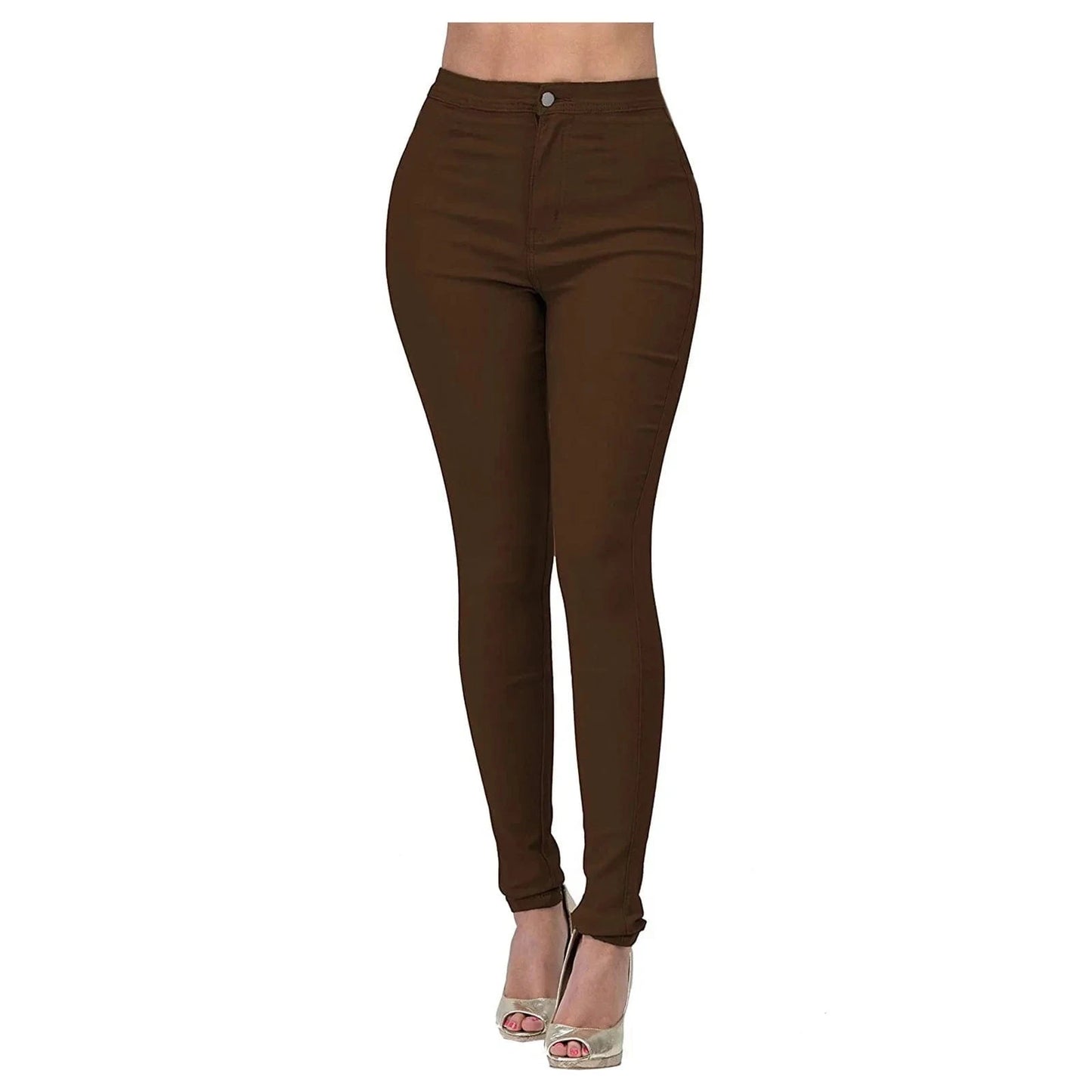 Ladies Slim Fit Skinny Stretch Denim Trousers Women'S Jeans Pants & Trousers