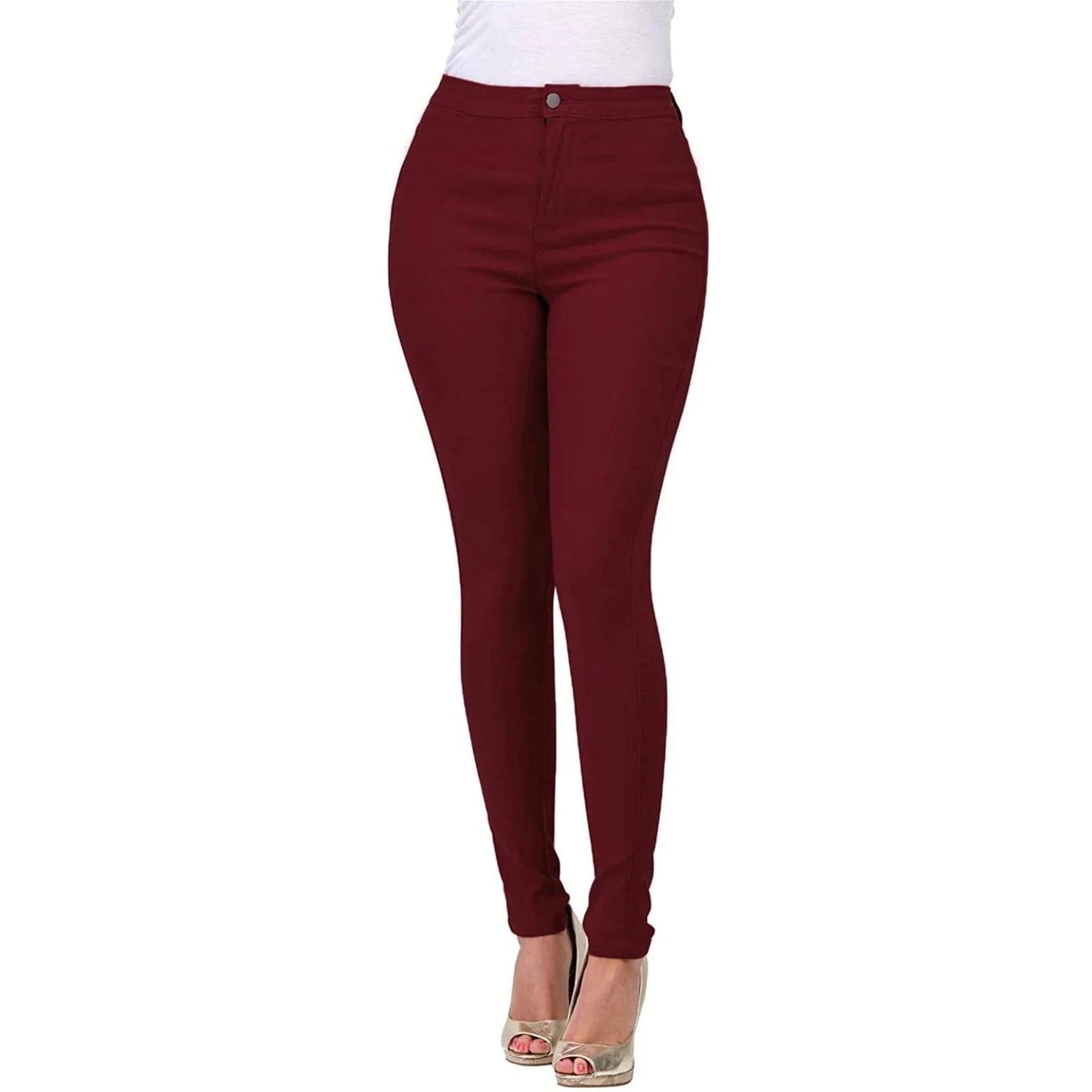 Ladies Slim Fit Skinny Stretch Denim Trousers Women'S Jeans Pants & Trousers
