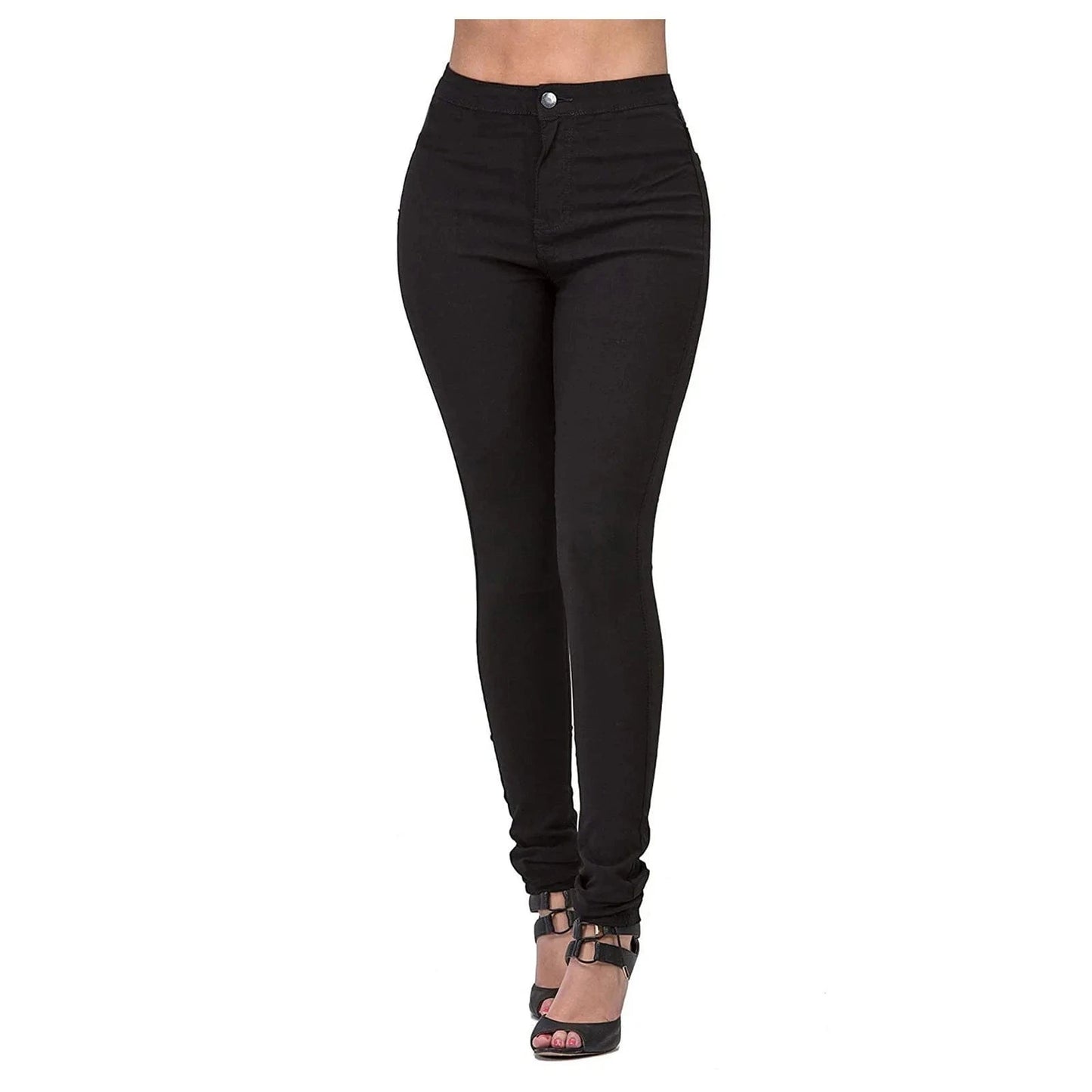 Ladies Slim Fit Skinny Stretch Denim Trousers Women'S Jeans Pants & Trousers