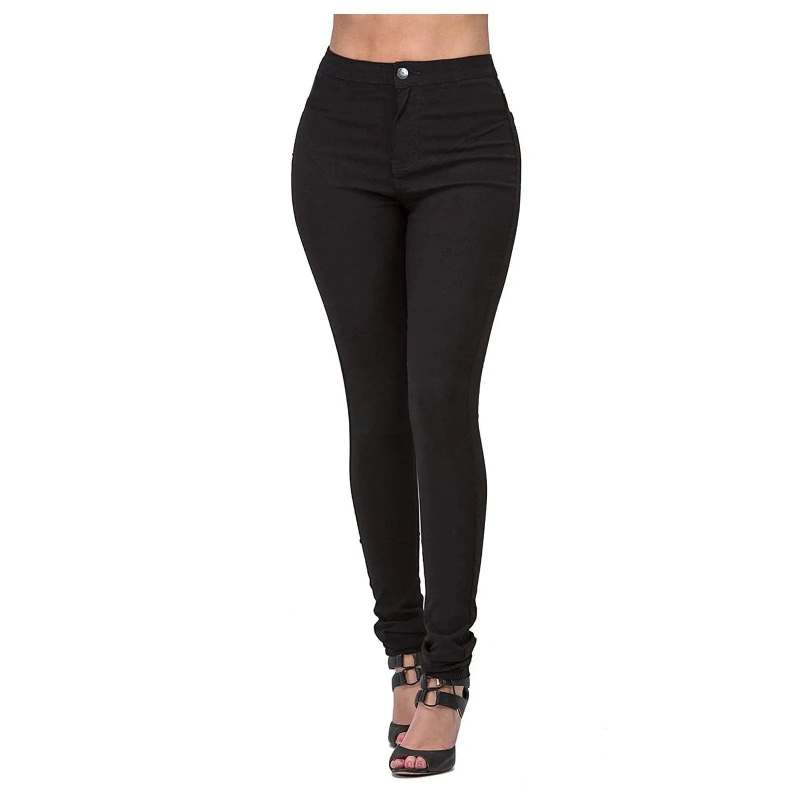 Ladies Slim Fit Skinny Stretch Denim Trousers Women'S Jeans Pants & Trousers