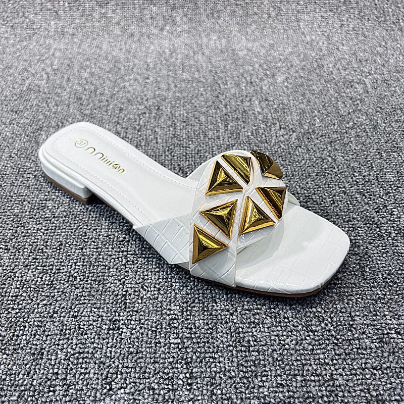 Ladies Slippers women wear indoor outdoor slipper new summer flat sandals for women's wear versatile plus size slippers