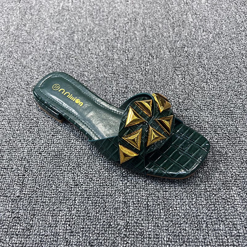 Ladies Slippers women wear indoor outdoor slipper new summer flat sandals for women's wear versatile plus size slippers