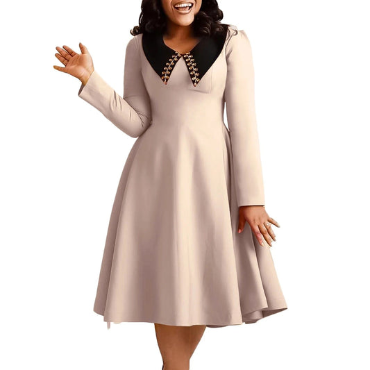 Ladies wears dresses casual formal vintage elegant woman 2023 in euro