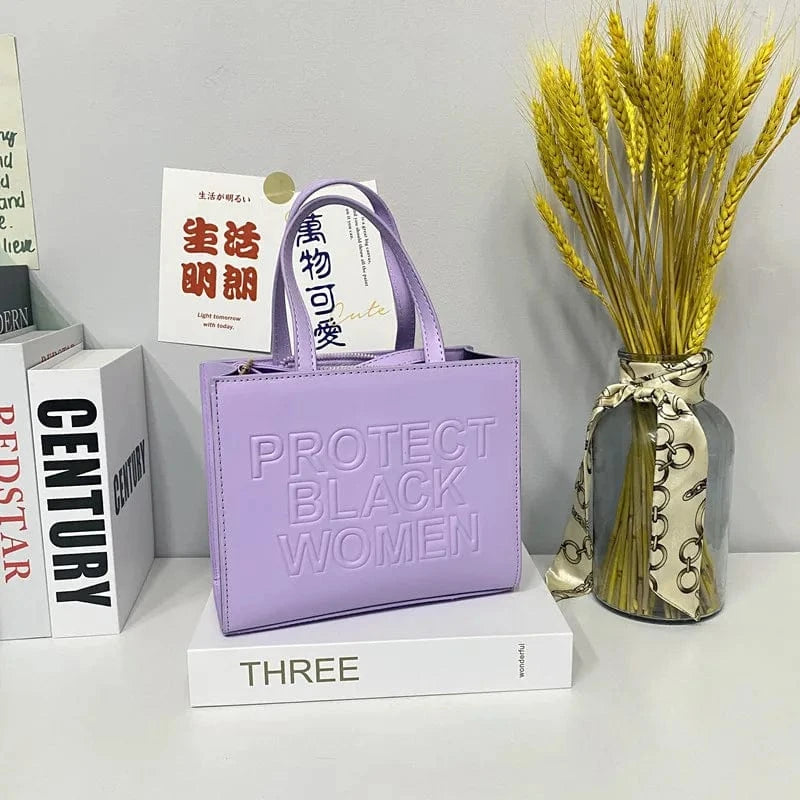 Large Letters Embossed Protect Black Women Flap Handbags Candy Color Women 2022 Shoulder Purses Designer PU Handbags for Women