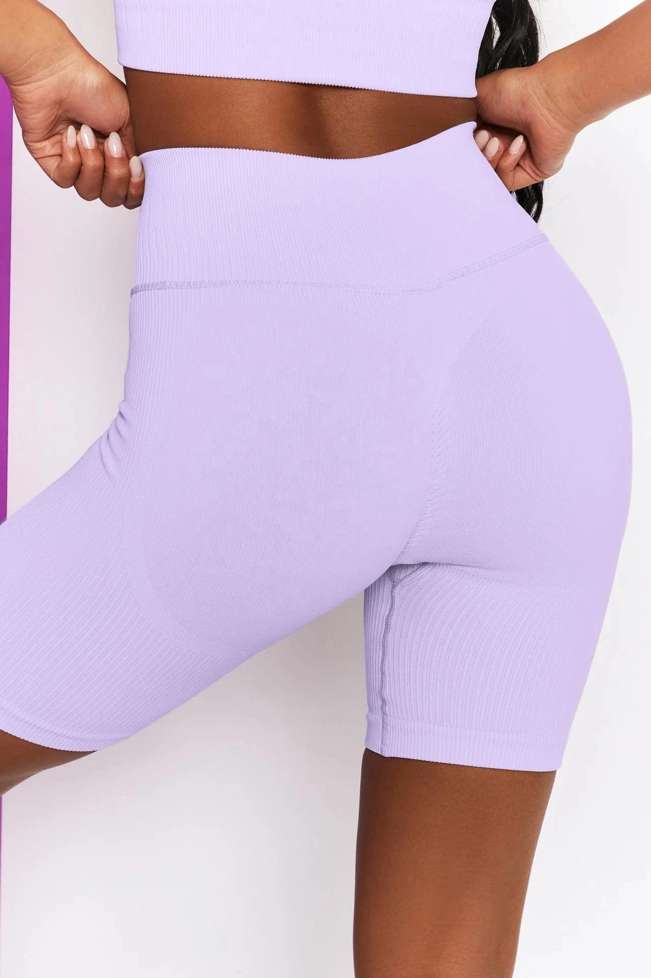 Large Size Stretch Running Sports Pants Outdoor Workout Fitness Leggings High Waist Drawstring Yoga Shorts For Womens