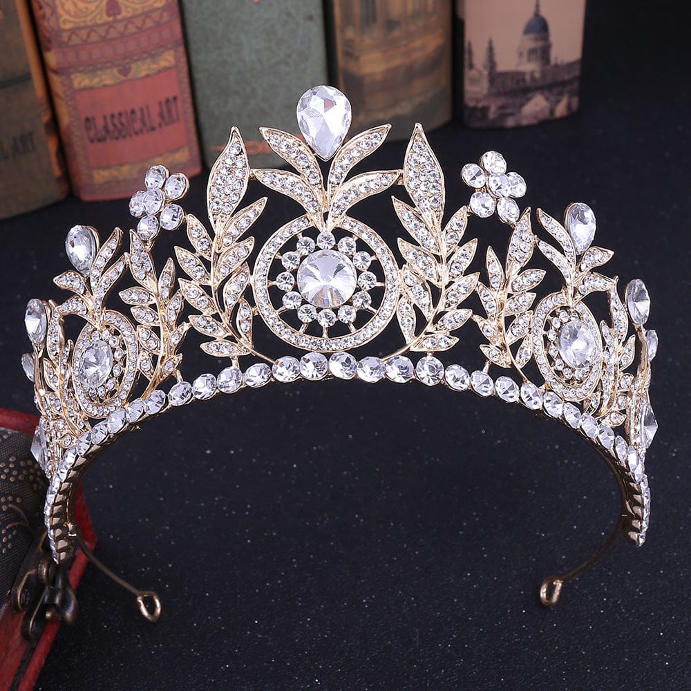 Large Sweet Princess Crown Bride Wedding Crown Studio Wedding Accessories Headdress Tiaras