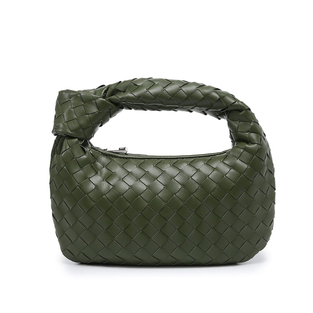 Latest fashion Designer pu leather woven shoulder bag women hobo bag for wholesale price