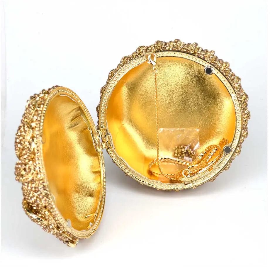 Latest Trending Beautiful Fashion Bling Crystal Rhinestone Flower Clutch Evening Bags Bridal Luxury Customized Handbag