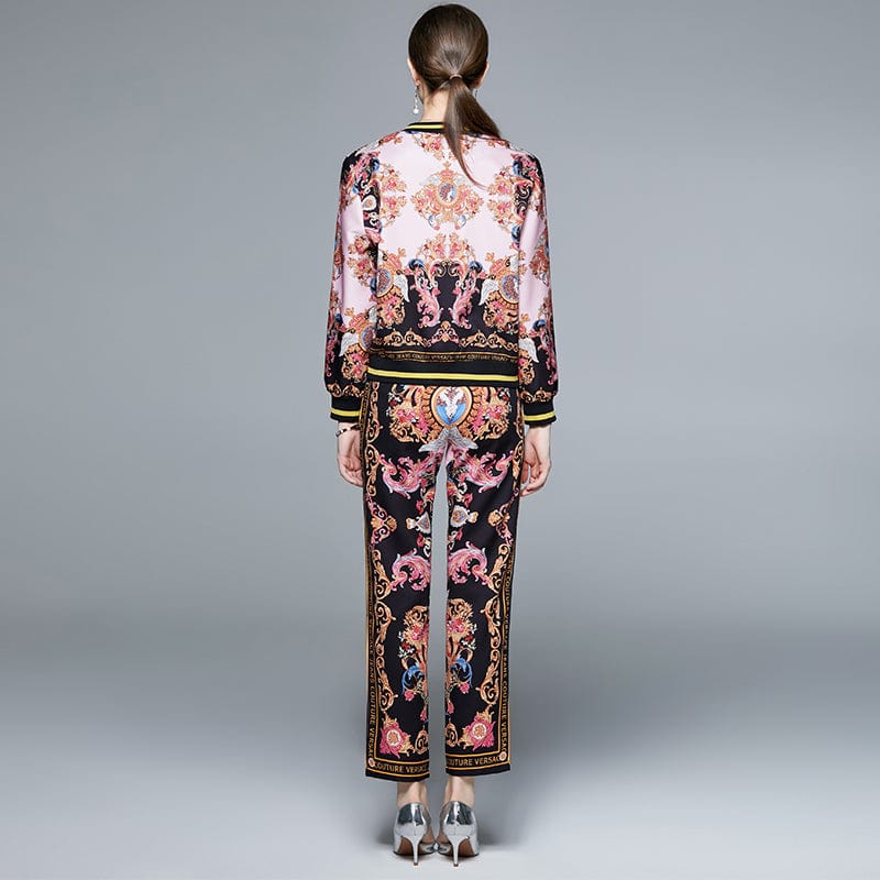 LDY6758088 new casual jacket baseball uniform positioning printing fashion suit