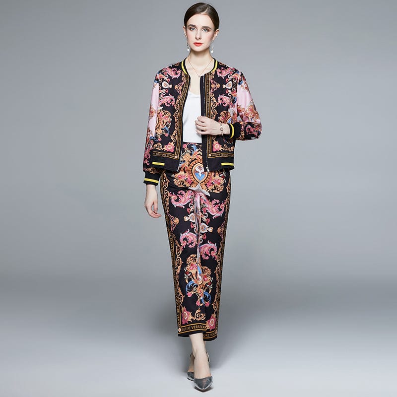 LDY6758088 new casual jacket baseball uniform positioning printing fashion suit