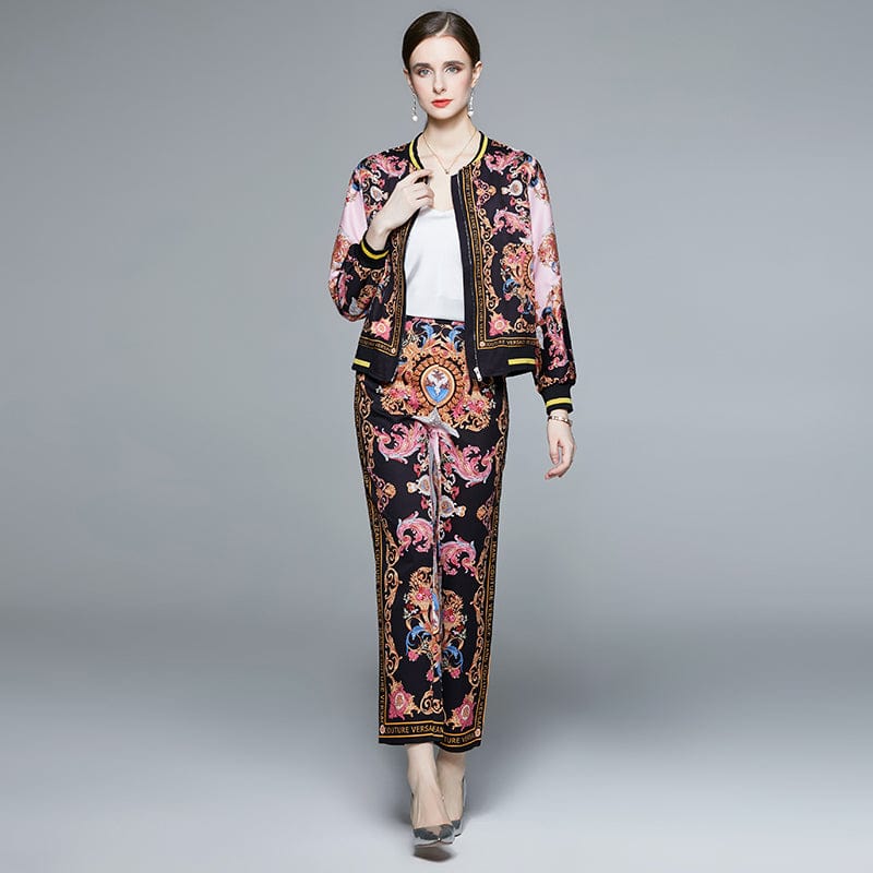 LDY6758088 new casual jacket baseball uniform positioning printing fashion suit