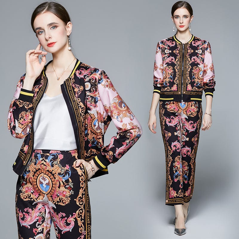 LDY6758088 new casual jacket baseball uniform positioning printing fashion suit