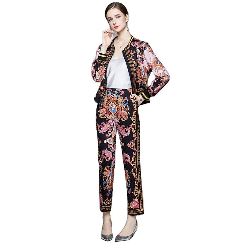 LDY6758088 new casual jacket baseball uniform positioning printing fashion suit