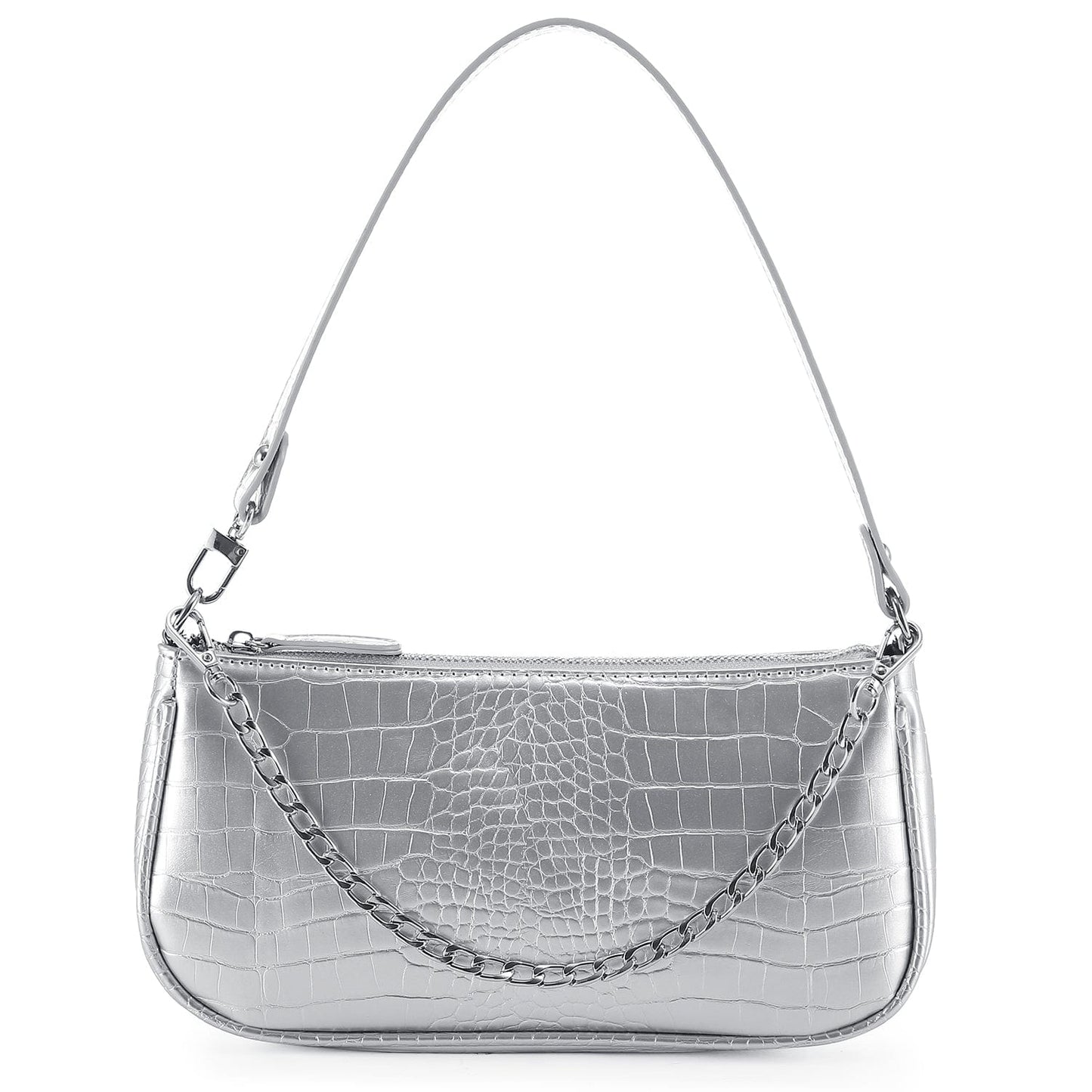 LOVEVOOK Crocodile Pattern PU leather Small Purse for Women Retro Classic Tote HandBag Ladies Shoulder Clutch Purse Bags