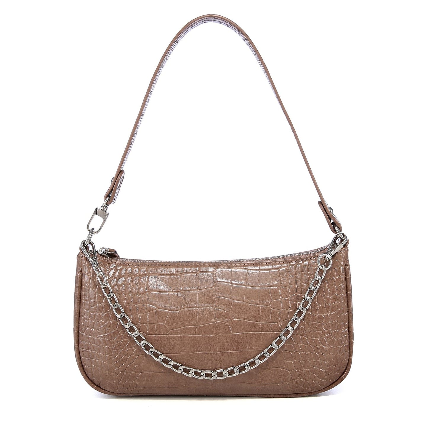 LOVEVOOK Crocodile Pattern PU leather Small Purse for Women Retro Classic Tote HandBag Ladies Shoulder Clutch Purse Bags