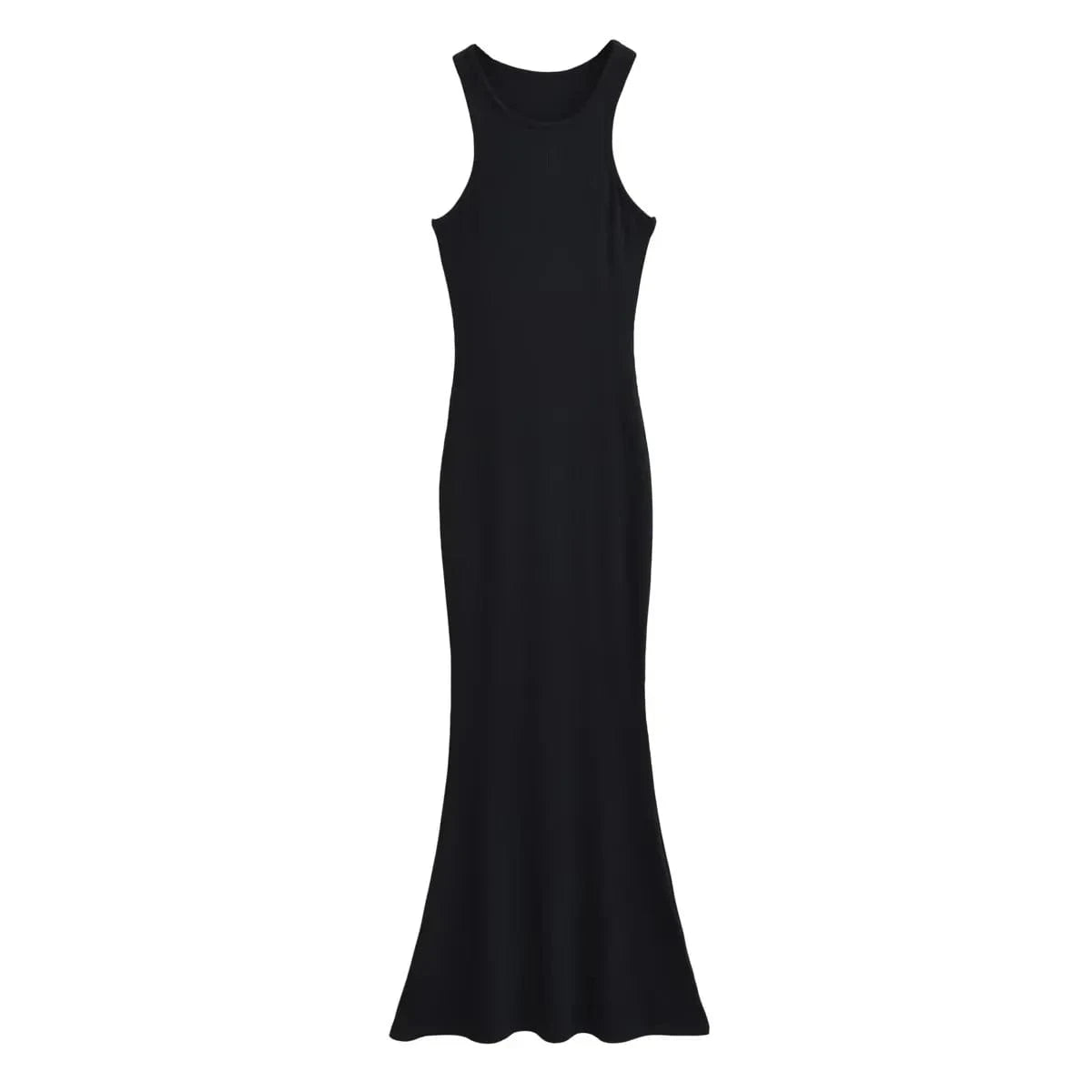 Luluxixiyaya Hot Sale Summer Women's Clothing Tank Top Dresses Flare Sleeveless Mermaid Casual Dress
