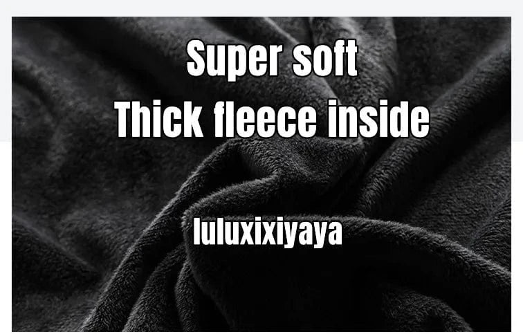 Luluxixiyaya Thick Fleece Inside Thick Wind Proof Puffer Bubble XXS-6XL Big Tall Knee Length Warm Feel Man Jacket Winter