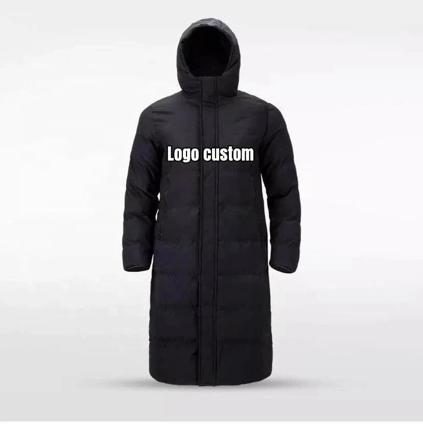 Luluxixiyaya Thick Fleece Inside Thick Wind Proof Puffer Bubble XXS-6XL Big Tall Knee Length Warm Feel Man Jacket Winter