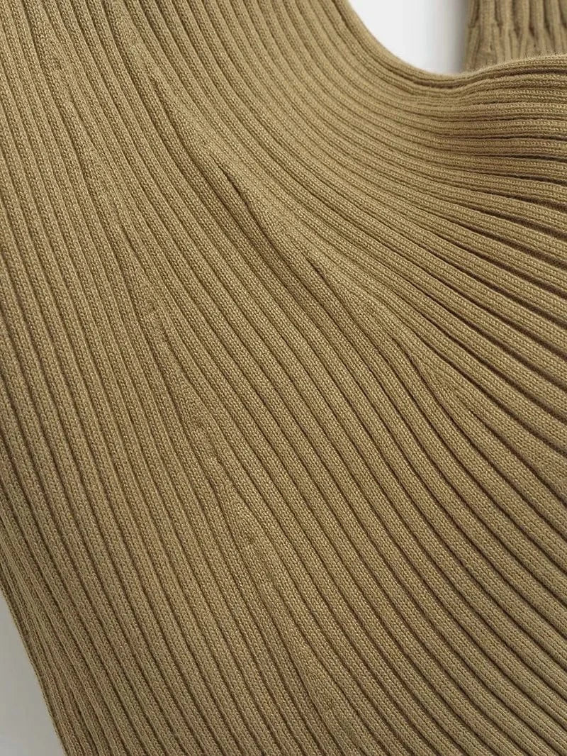 Luluxixiyaya Women V neck  Mermaid sexy bottom wrap hip skirt Bodycon Maxi Sweater Dress