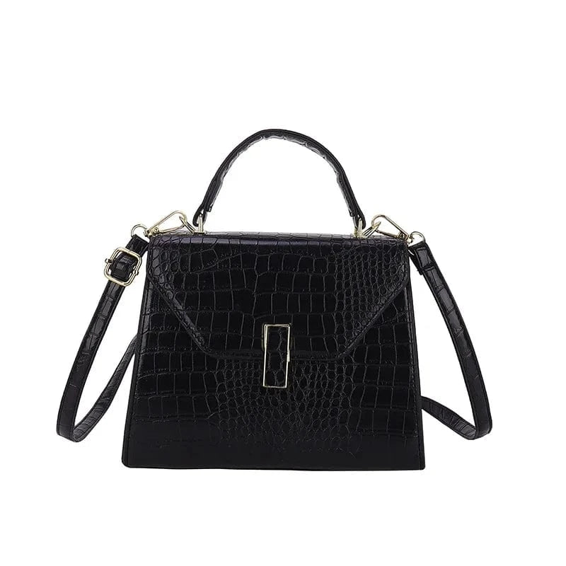 Luxury Bags For Women Crocodile Leather Messenger Bag Large Capacity Female Tote 2023 Brand Designer Office Lady Elegant Handbag